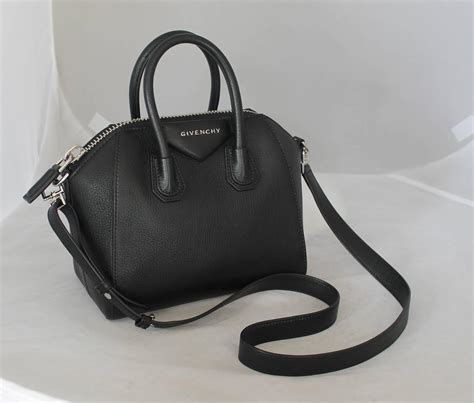 givenchy black leather handbag|givenchy leather crossbody bag.